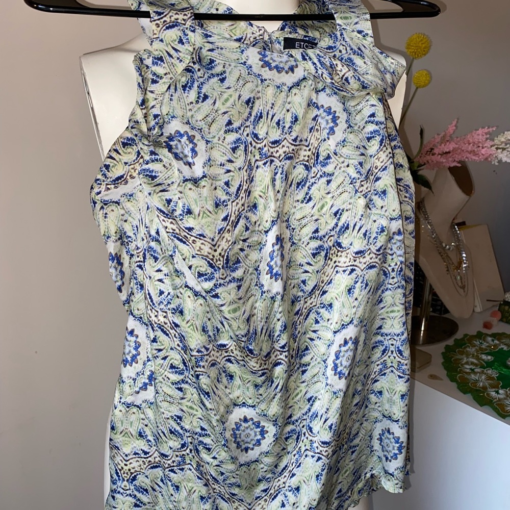 100% Silk Etcetera Blouse